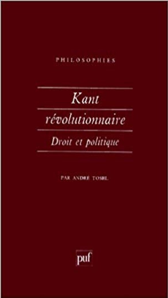 Kant revolutionnaire