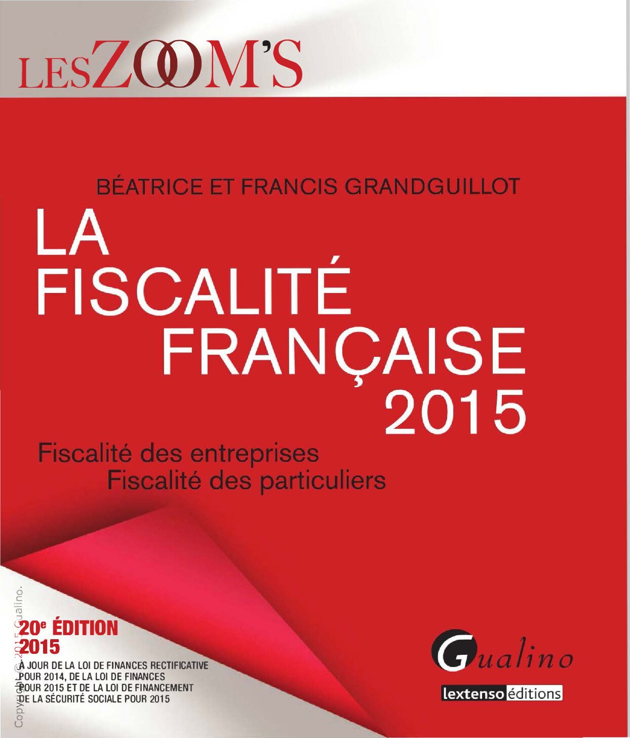 La fiscalite fraçaise 2015