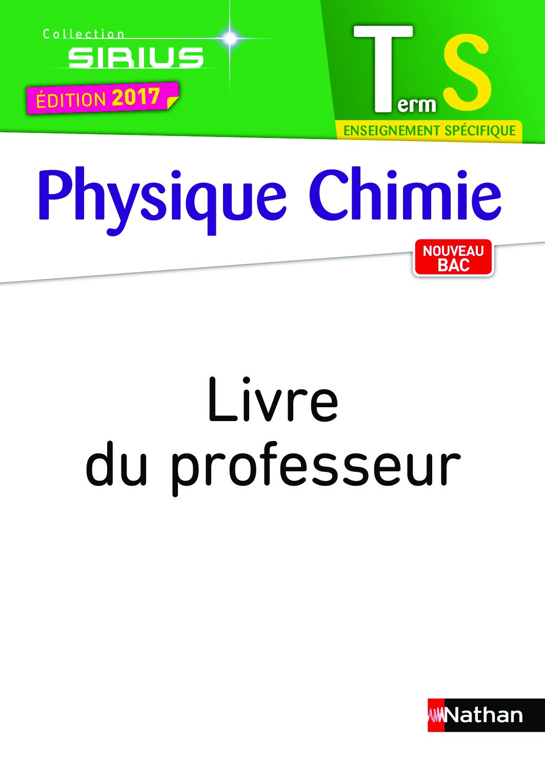 Physique Chimie Terminale S