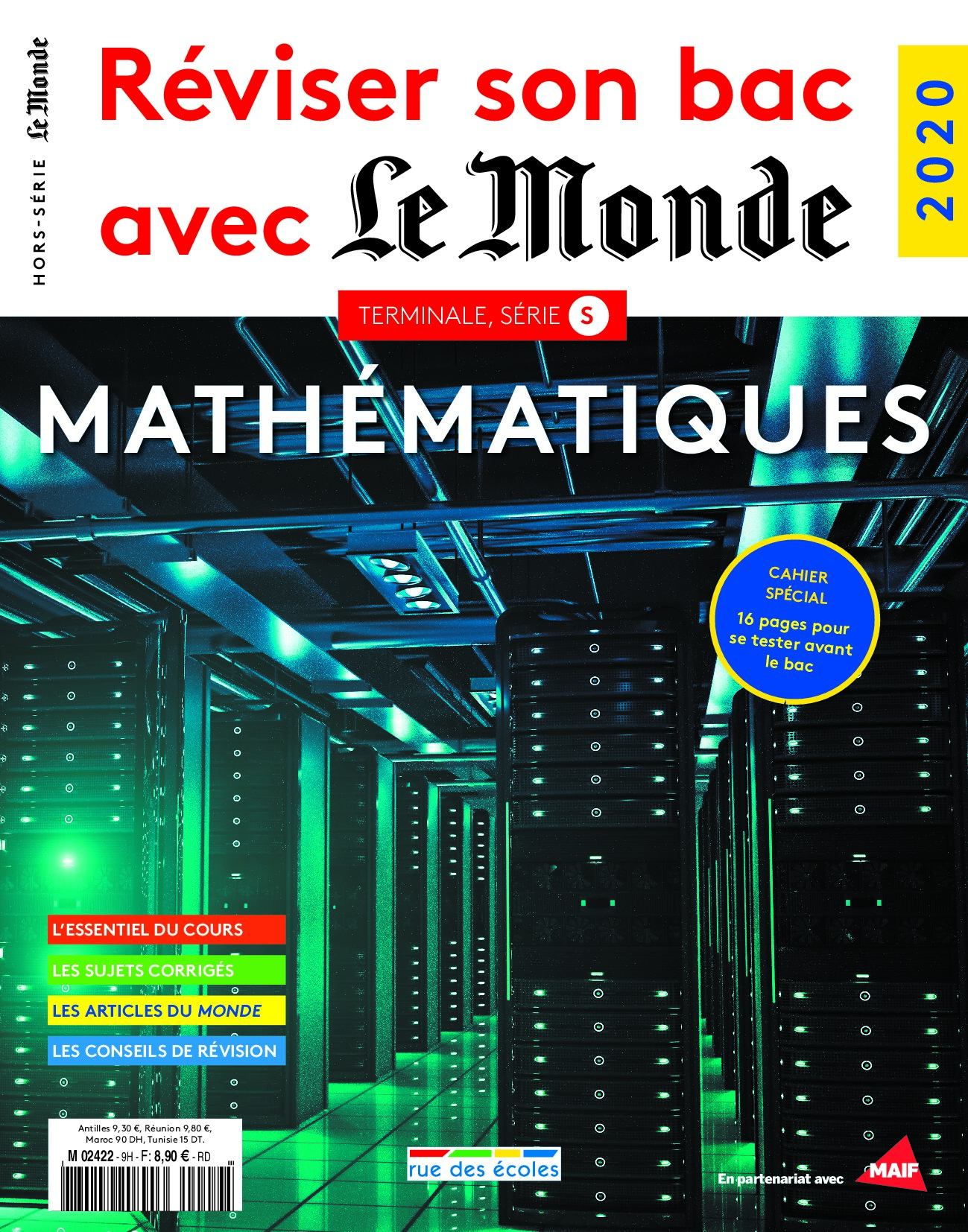Réviser son bac avec Le Monde 2020, Mathématiques (S)