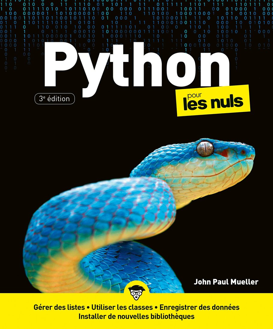 Python pour les Nuls, 3e éd.