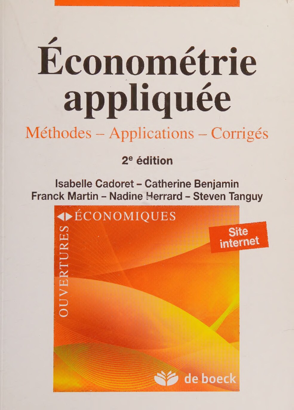 Econométrie appliquée