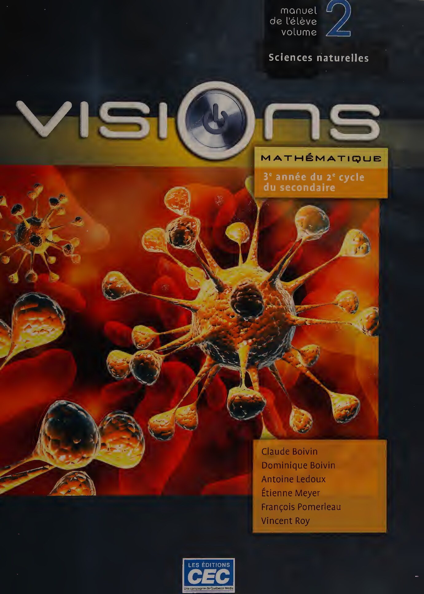 Visions : mathématique, 3e année du 2e cycle du secondaire