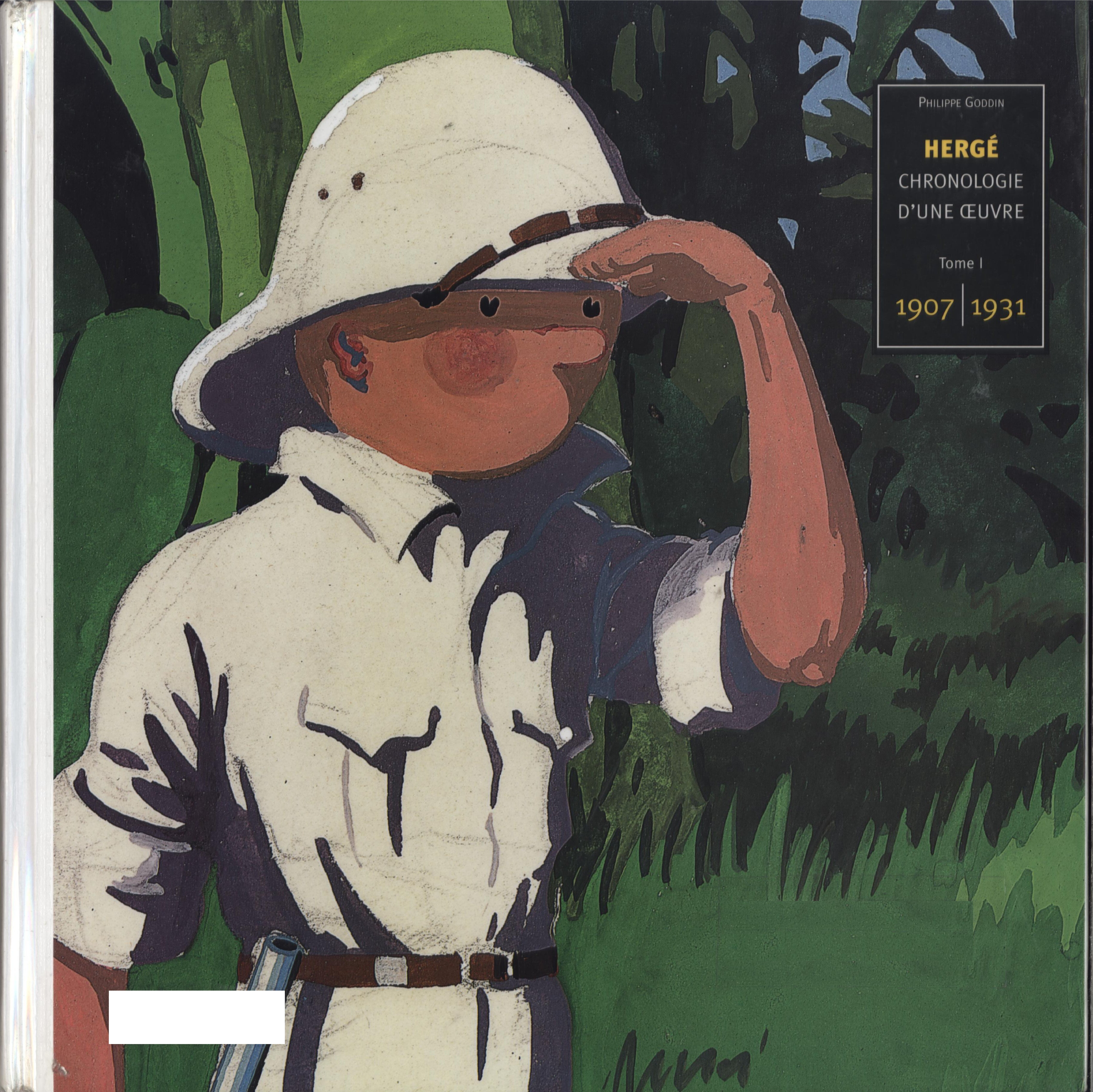 Hergé, chronologie d'une œuvre 1907-1931