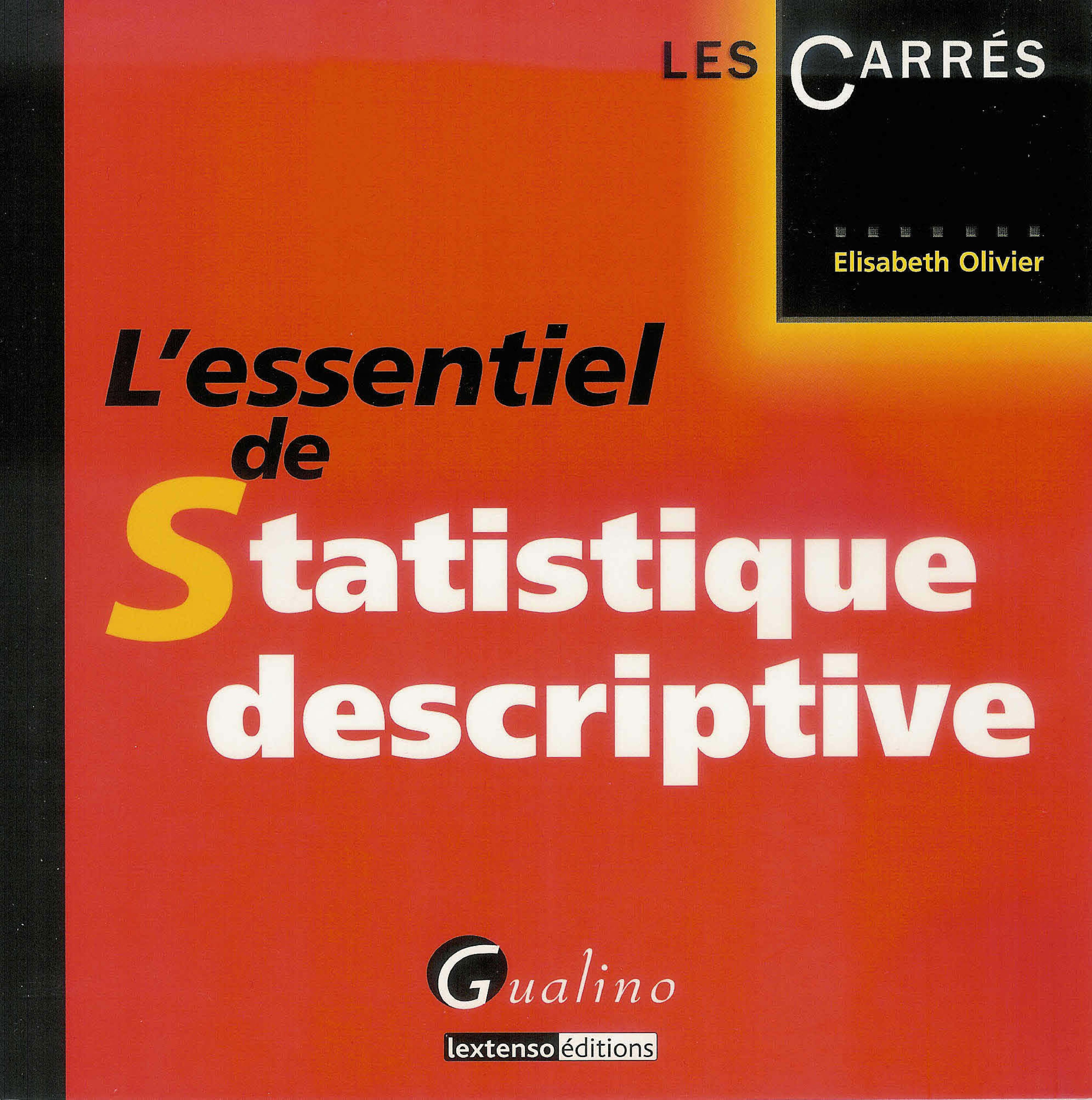 L'essentiel de statistique descriptive