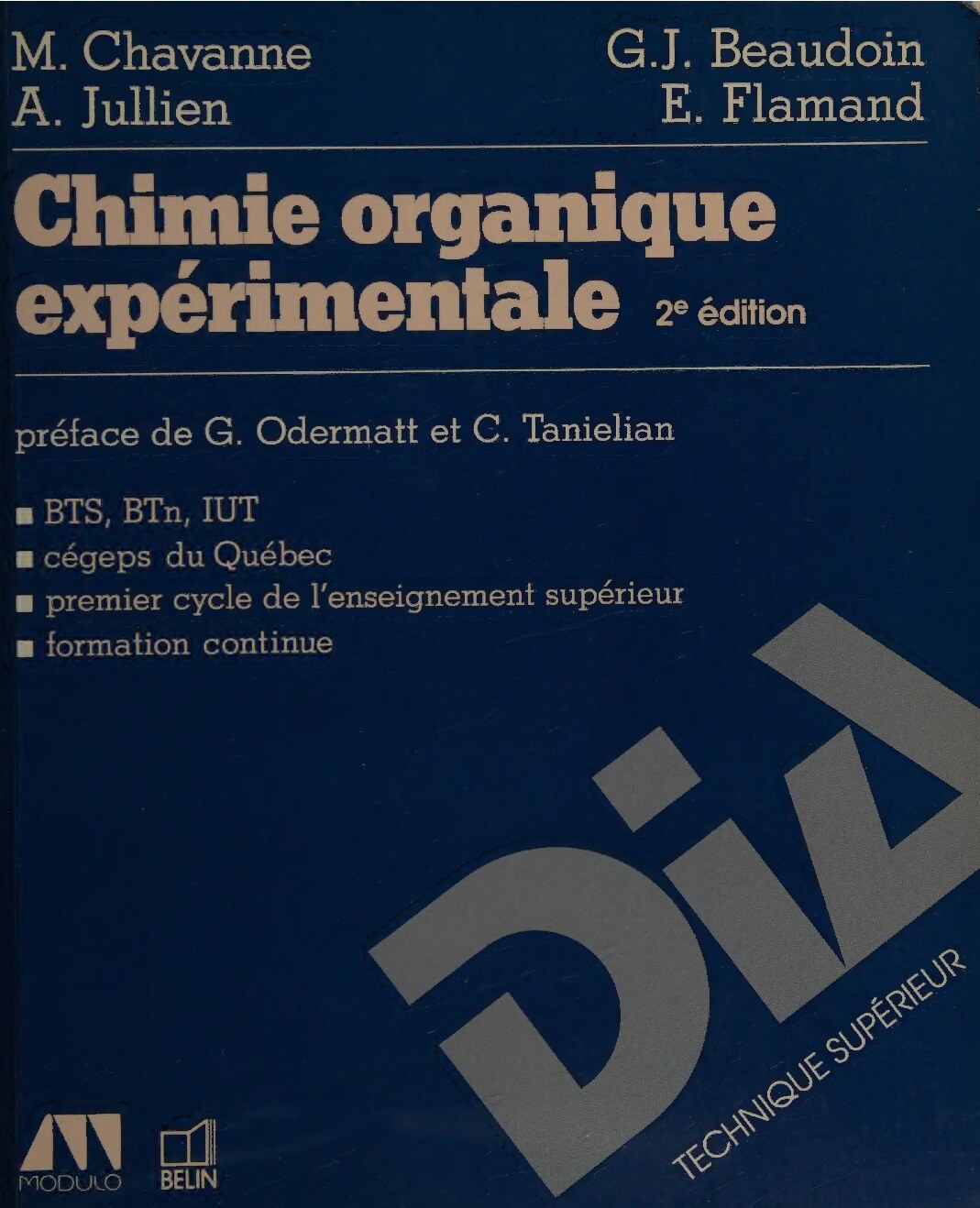 Chimie organique expérimentale
