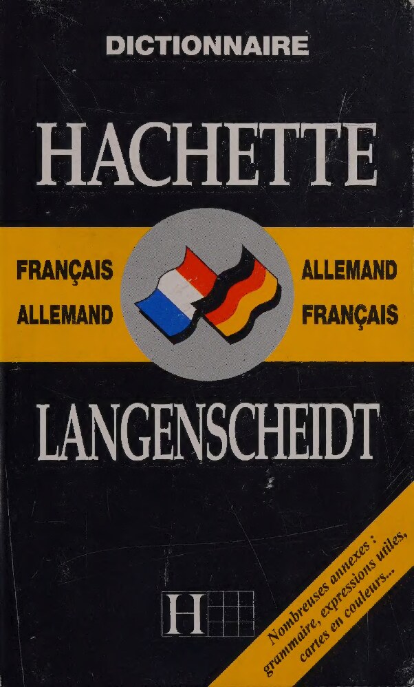 Dictionnaire : français-allemand, allemand-français
