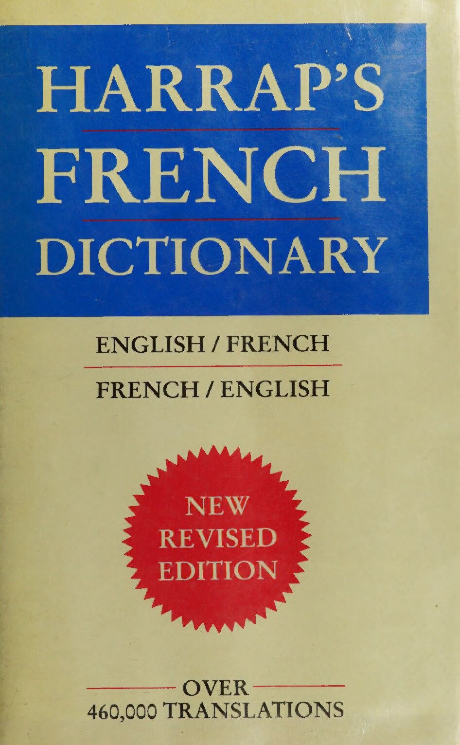 Harrap's shorter French and English dictionary