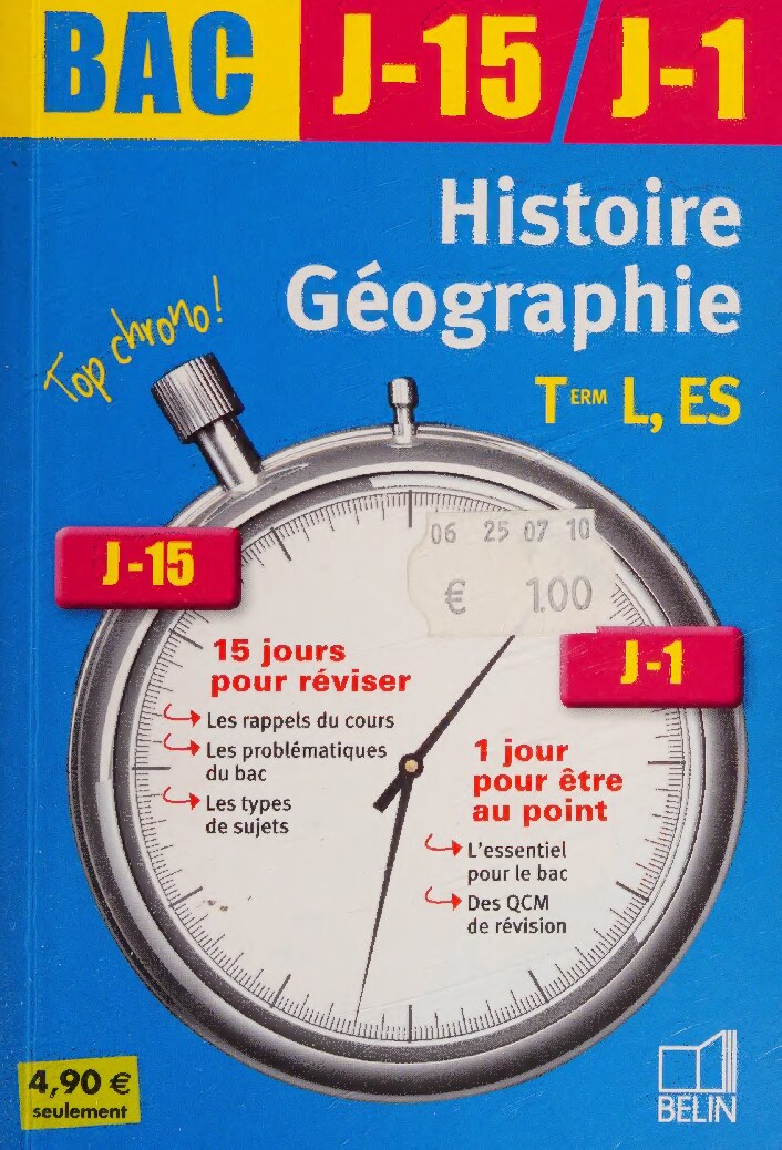 Histoire-Géographie Tle L, ES