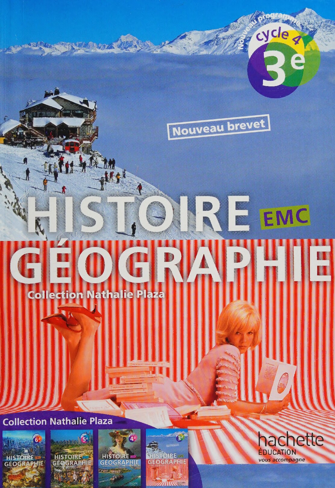 Histoire-Géographie-EMC cycle 4 / 3e - Livre élève - éd. 2016