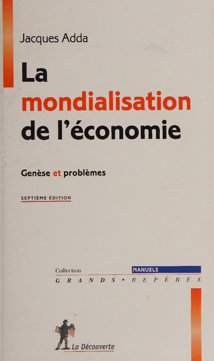 la mondialisation de l'economie