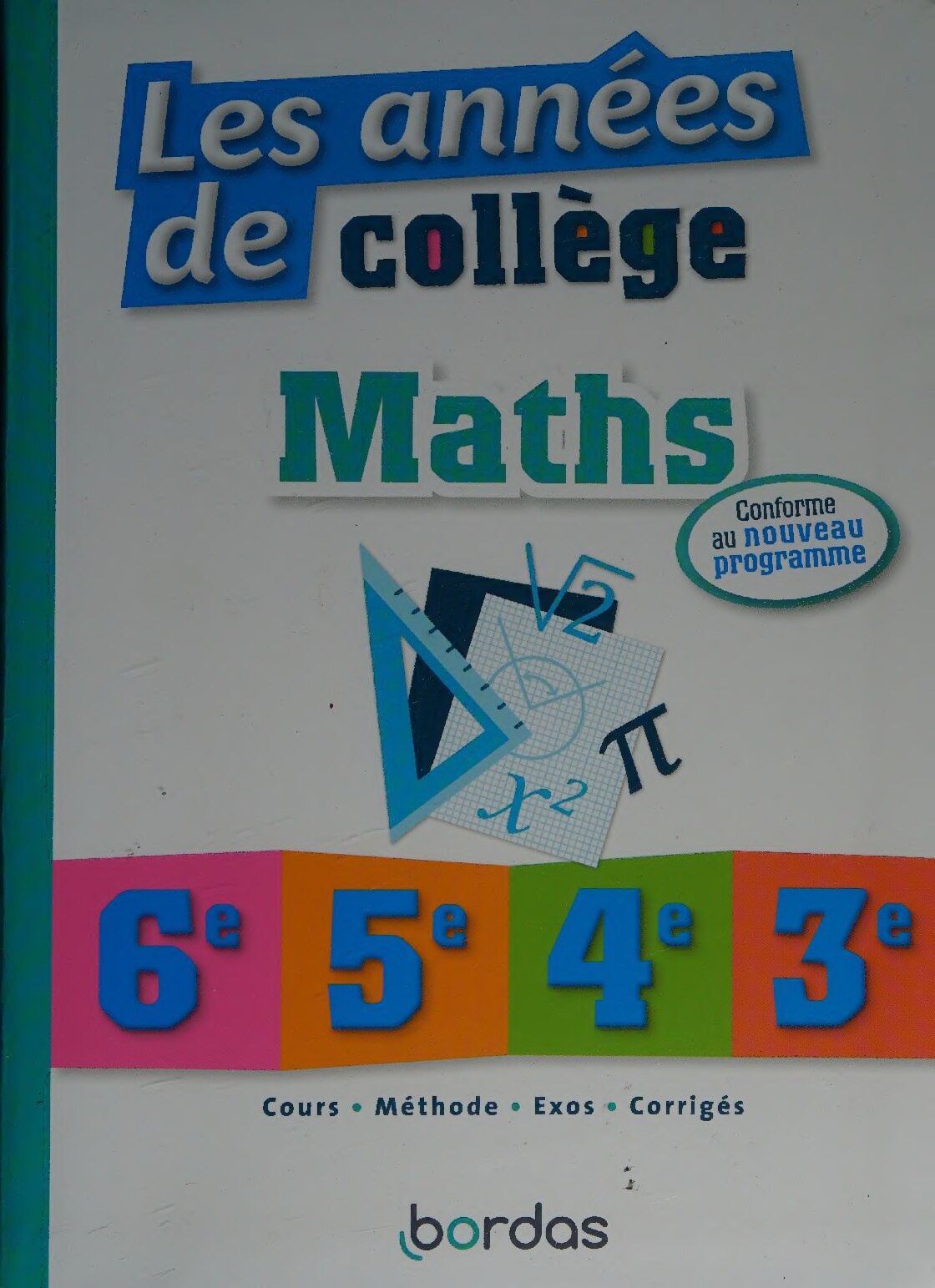 Les années de collège Maths
