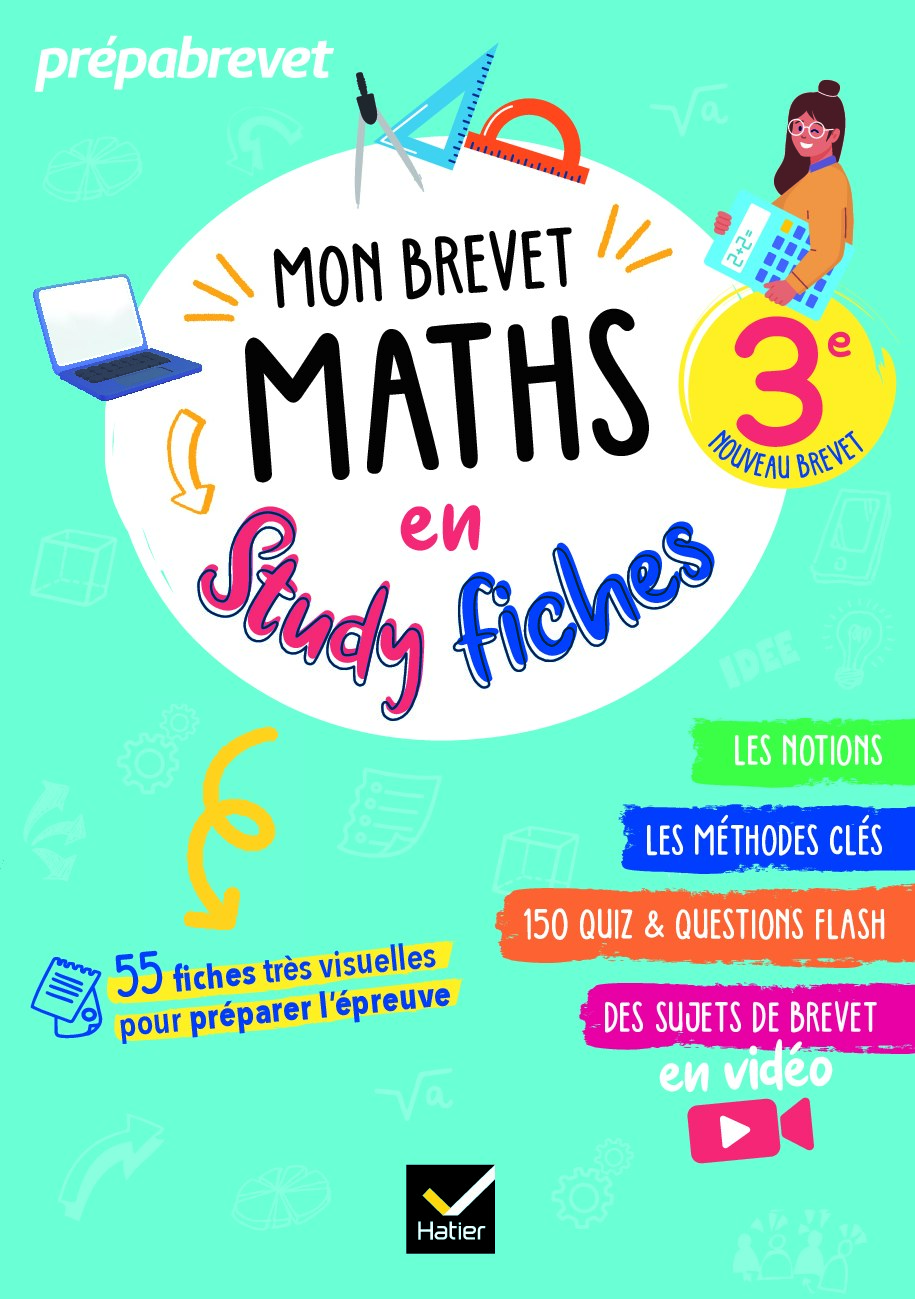 Mon brevet Maths en Study fiches 3e