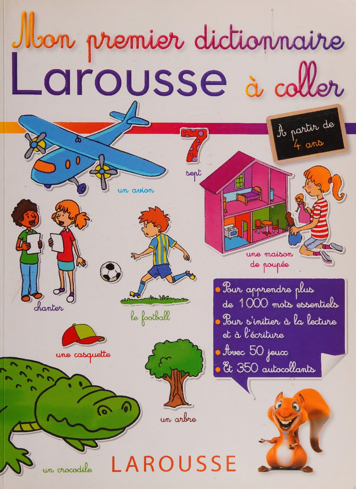 Mon premier dictionnaire Larousse à coller