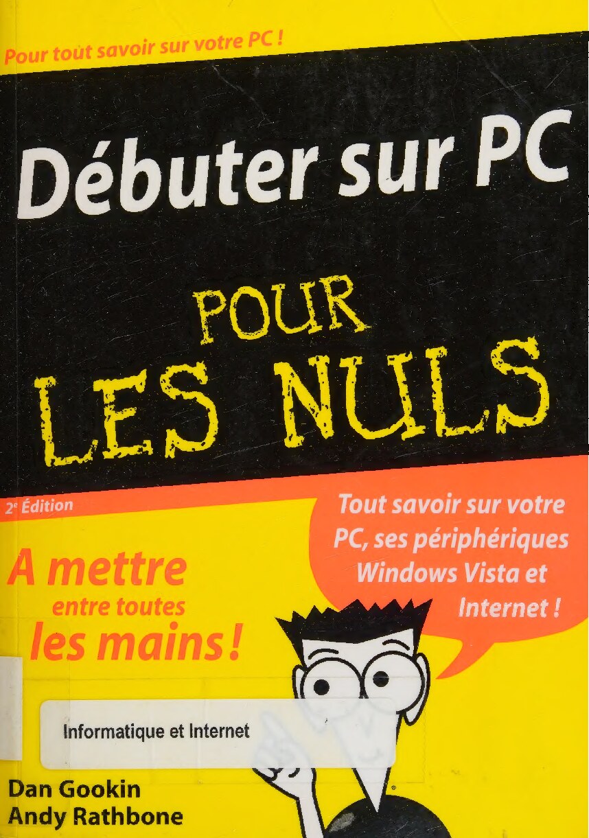 Débuter sur PC pour les nuls 