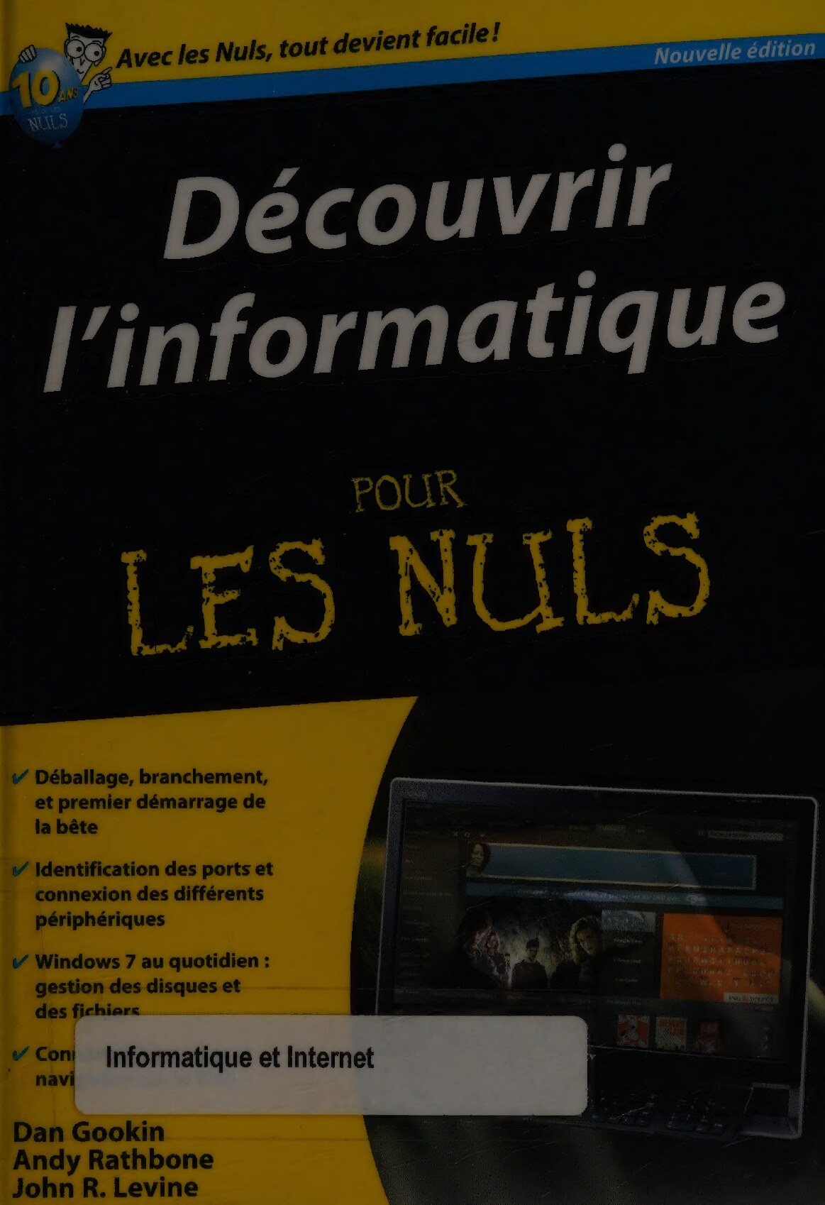 Découvrir l'informatique ed Windows 7,2e Mégapoche Pour les nuls