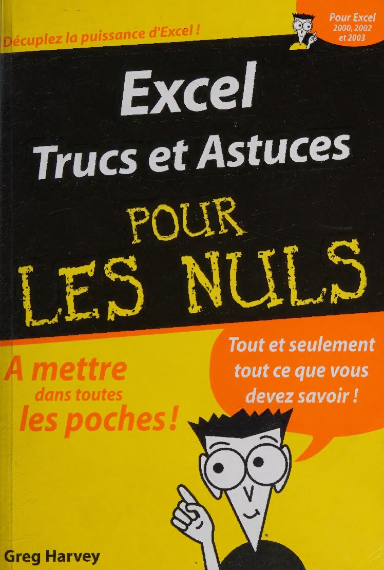 Excel Trucs et astuces pour les nuls
