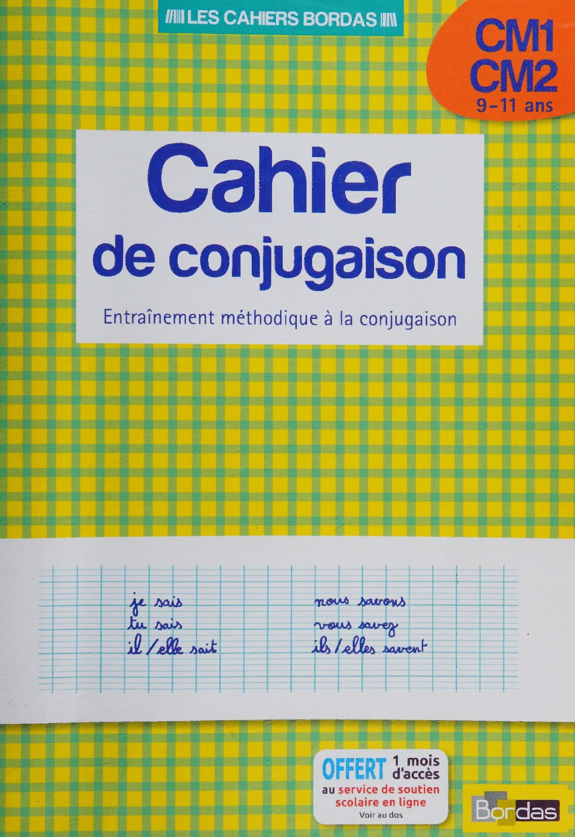 Cahier de Conjugaison