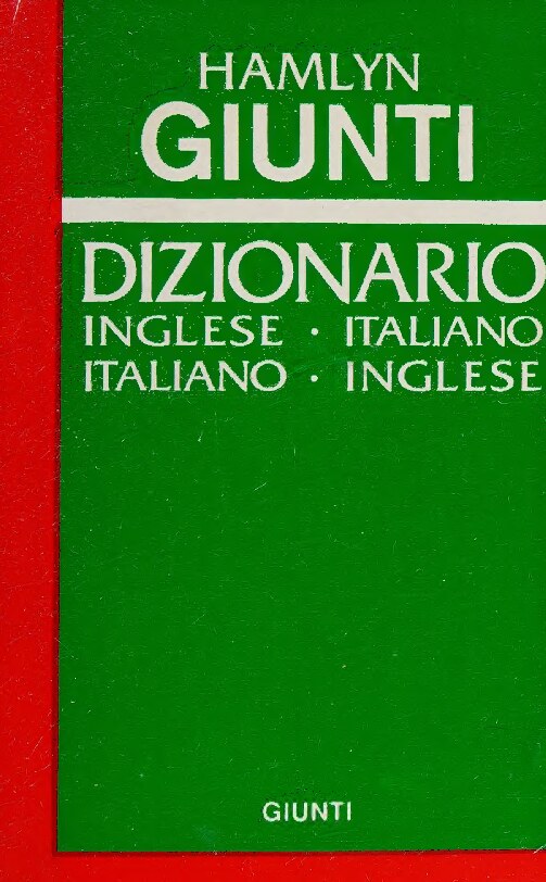 Dizionario : Inglese-Italiano, Italiano-Inglese