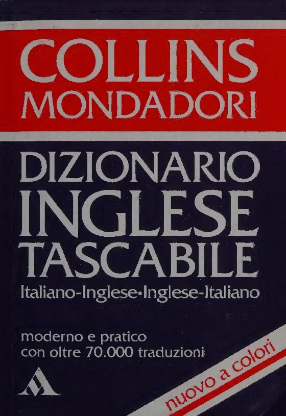 Dizionario Inglese Tascabile : Italiano-Inglese Inglese-Italiano