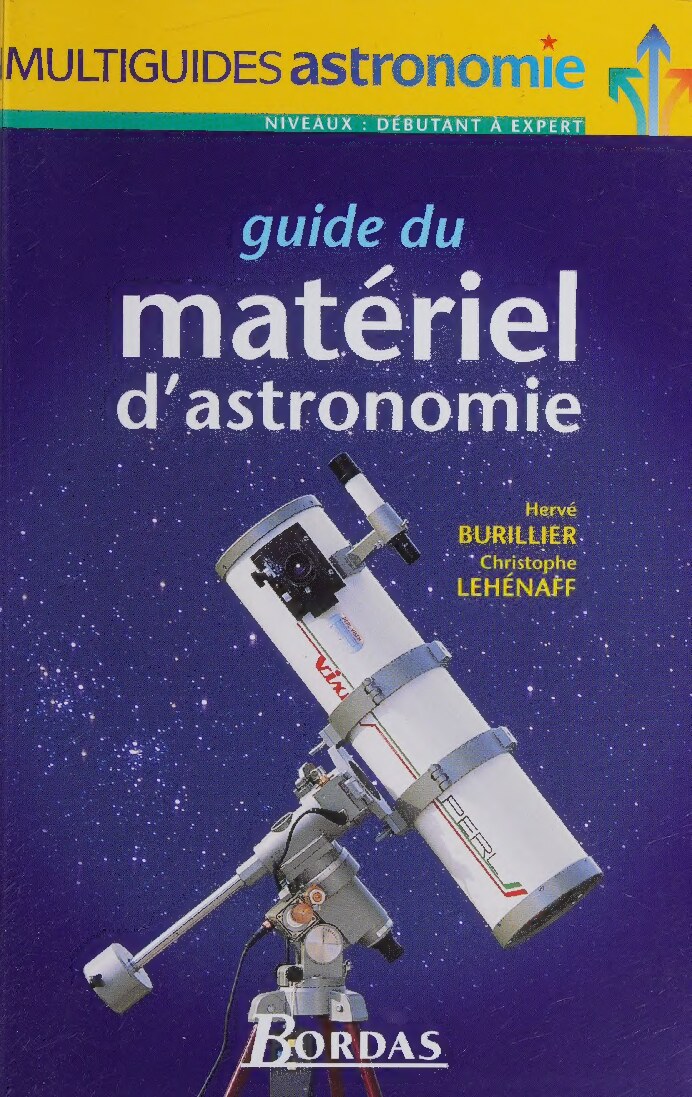Guide du materiel d'astronomie
