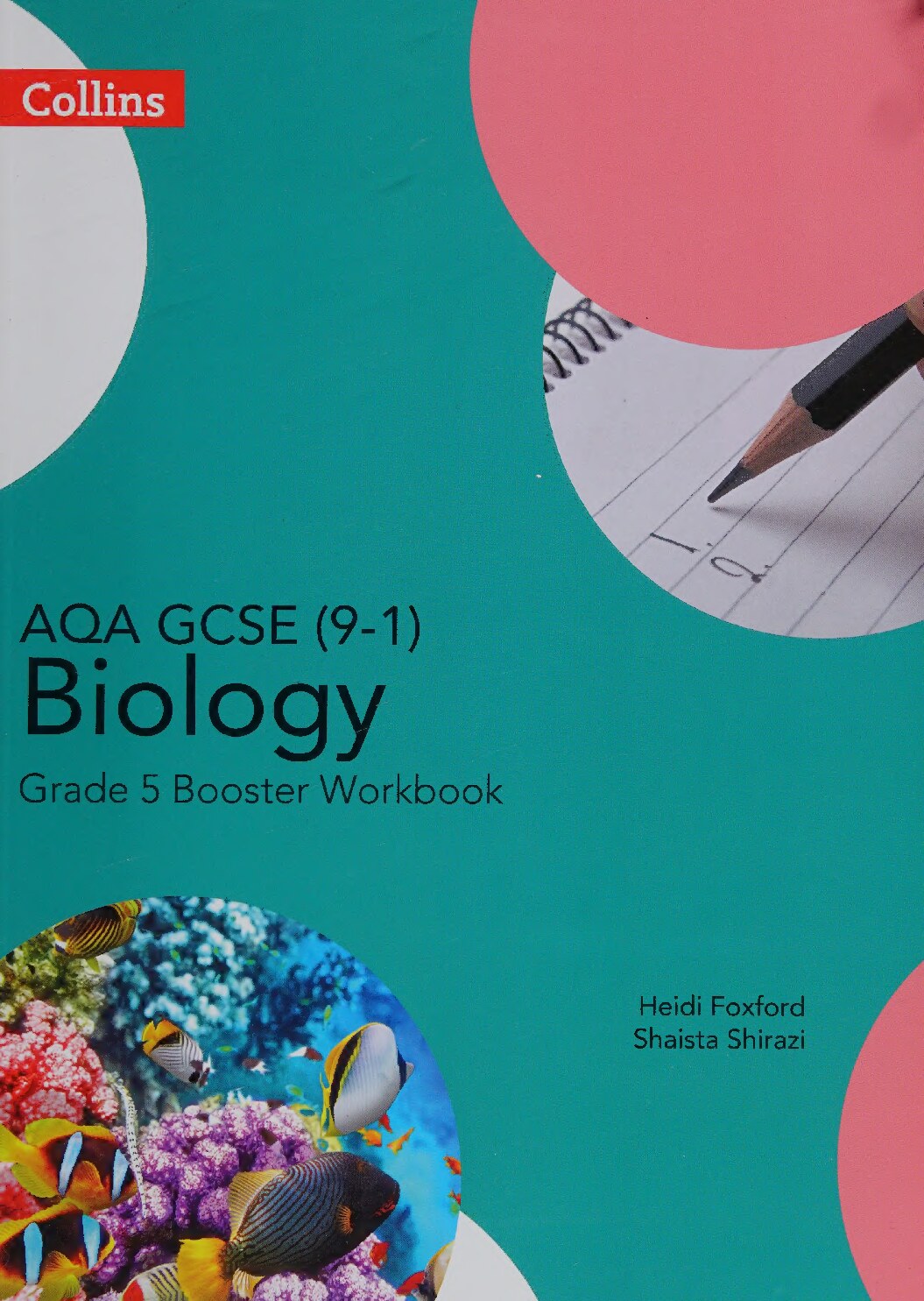 AQA GCSE (9-1) biology grade 5 booster. Workbook
