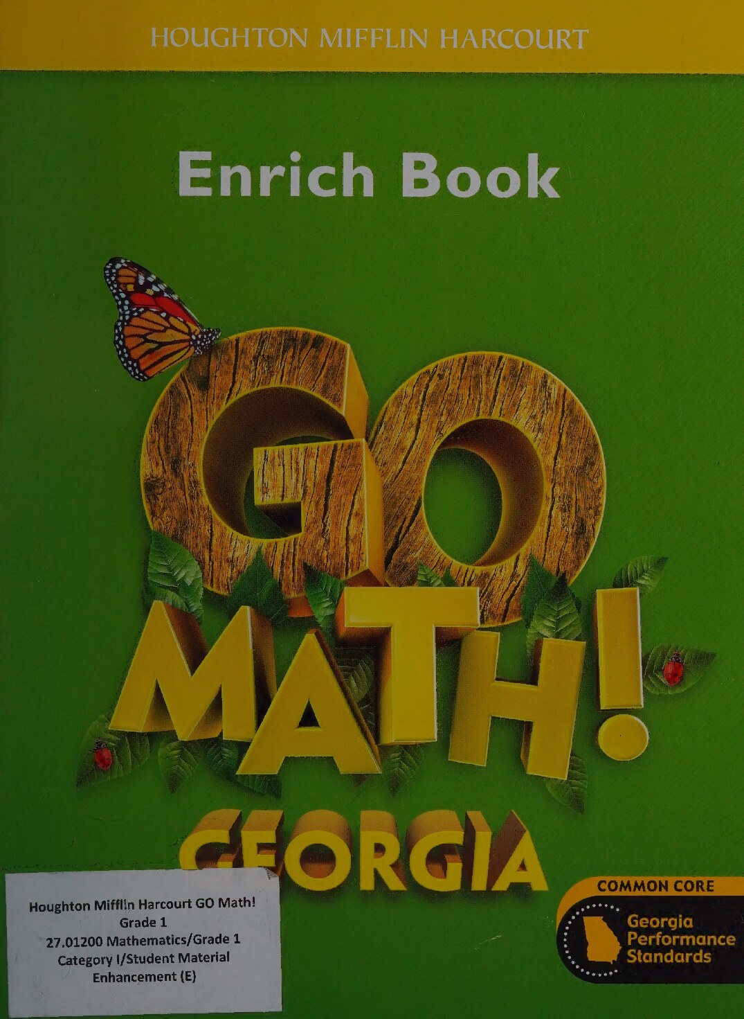 Houghton Mifflin Harcourt Go Math! Georgia