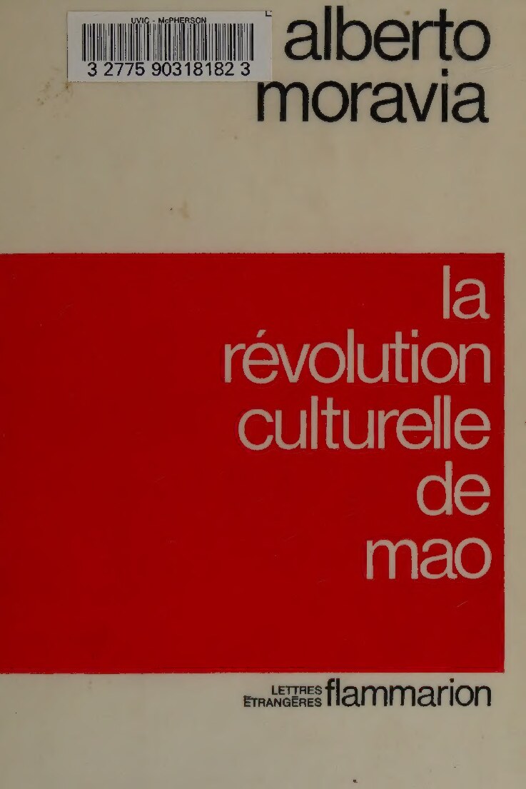 La Revolution Culturelle De Mao