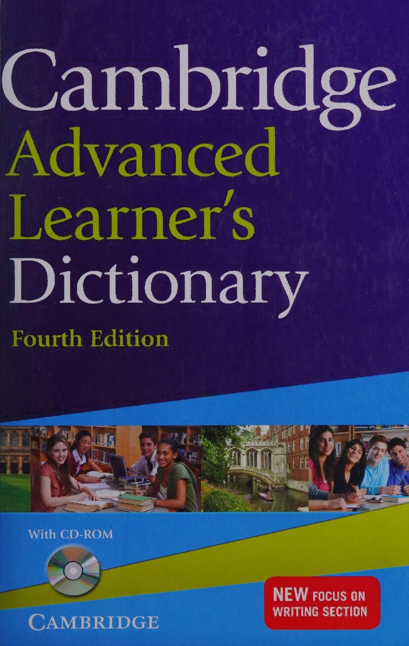 Cambridge advanced learner's dictionary : with CD-ROM