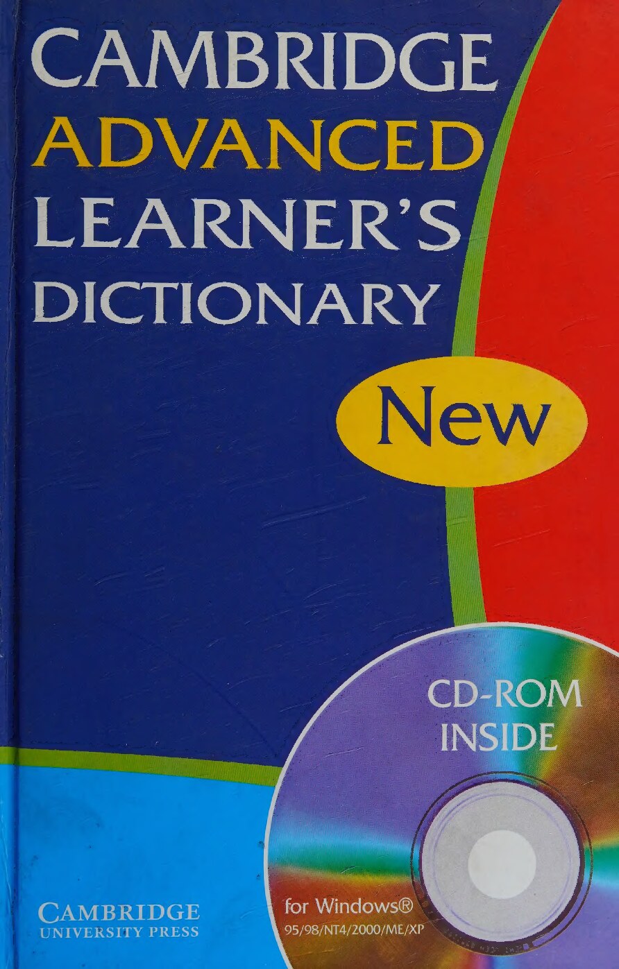 Cambridge Advanced Learner's Dictionary South Asia Edition Hardback with CD-ROM