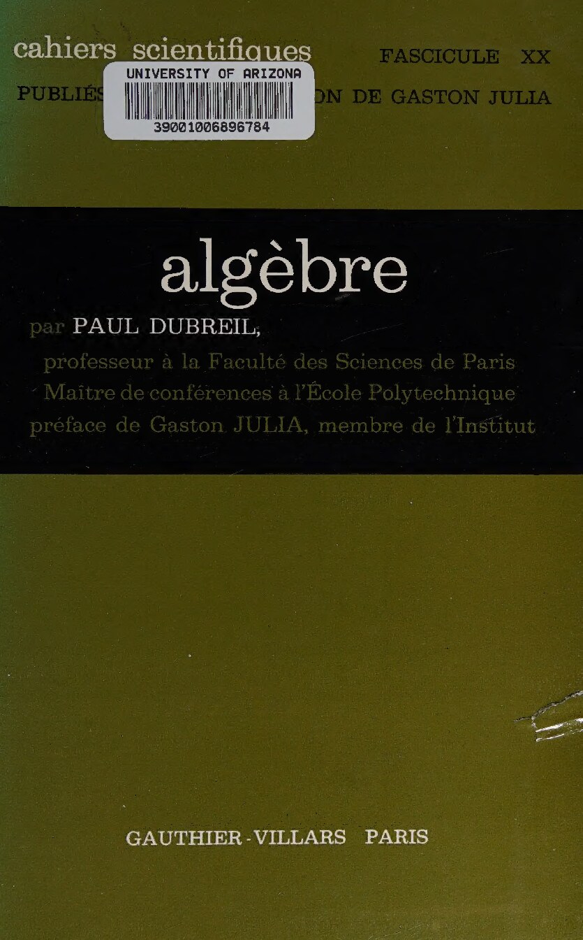 Algebre