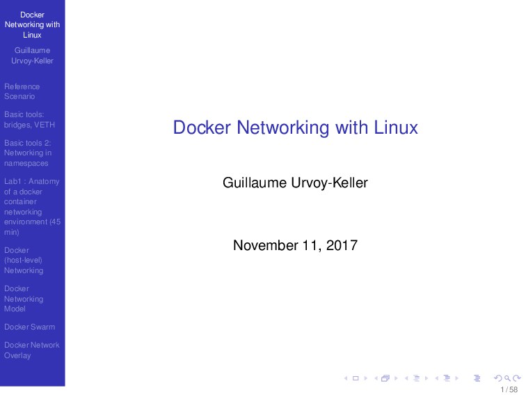 Docker Networking with Linux