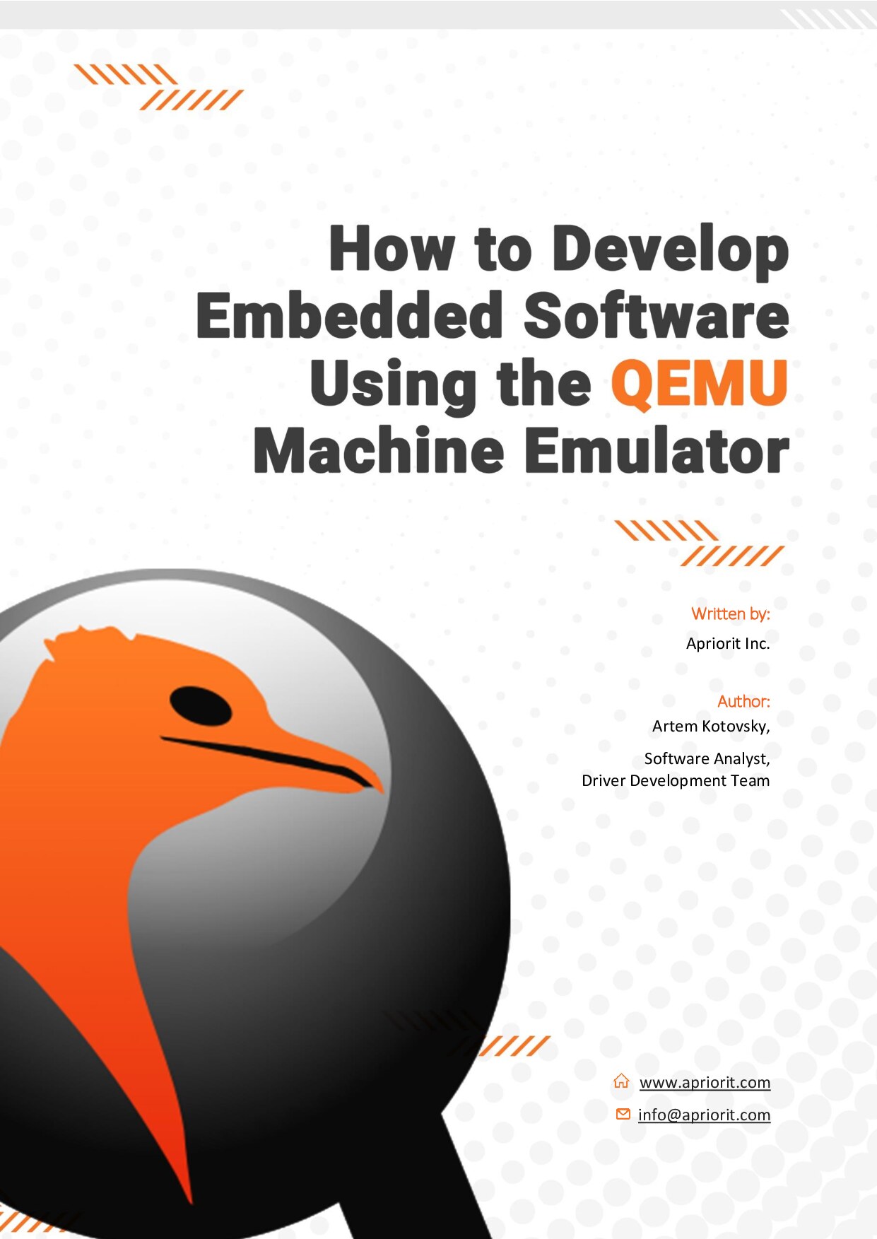 How to Develop Embedded Software Using The QEMU Machine Emulator (Artem Kotovsky) (Z-Library) - 未知