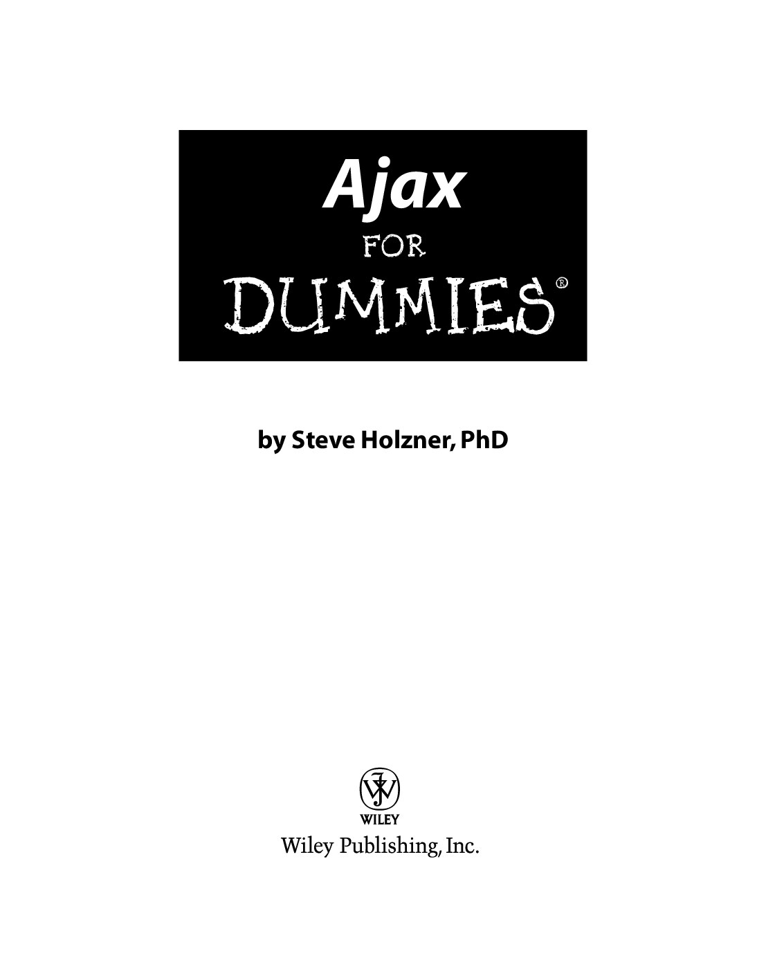 Ajax for Dummies - Dummies Guide