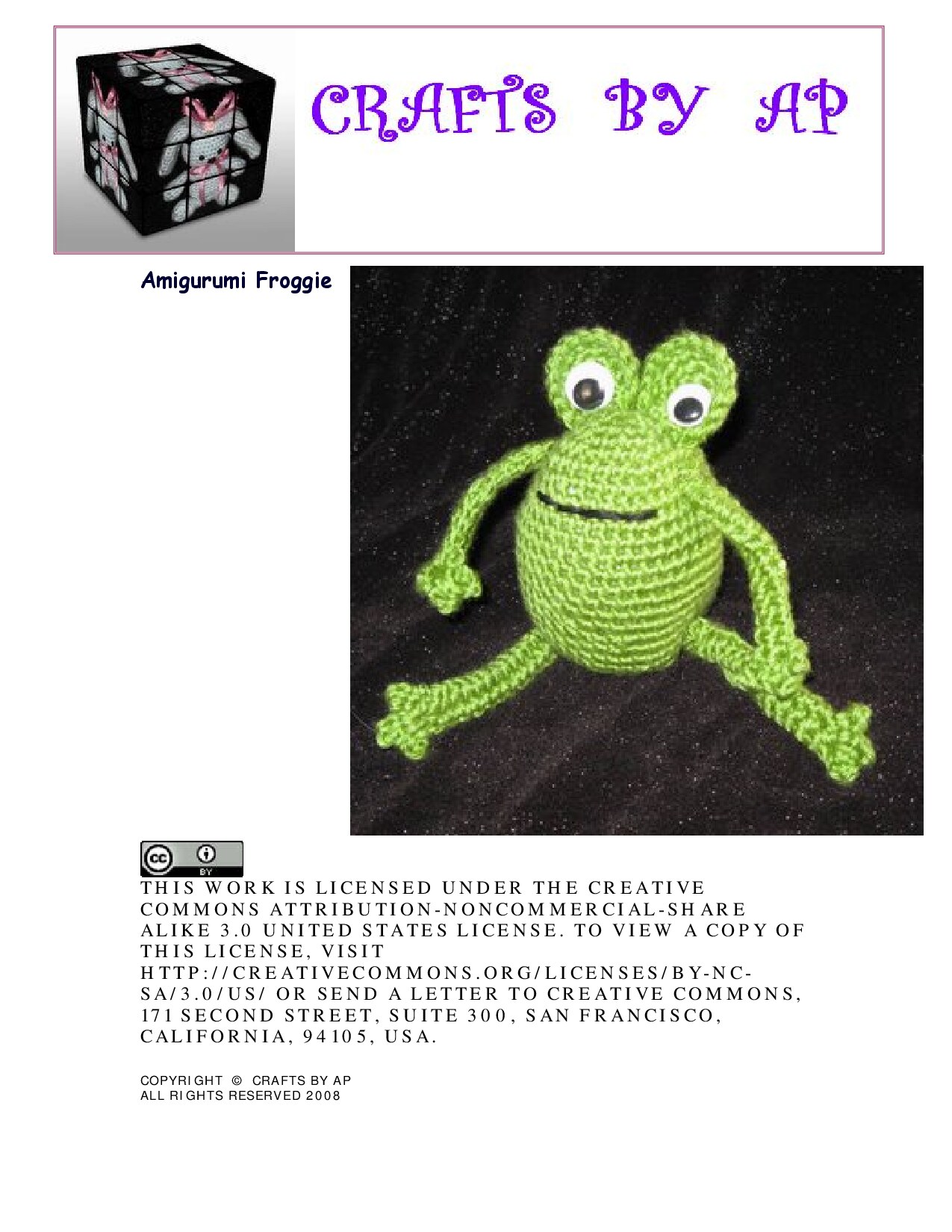 Amigurumi Froggie - Betty Boop - Betty Boop - Betty Boop