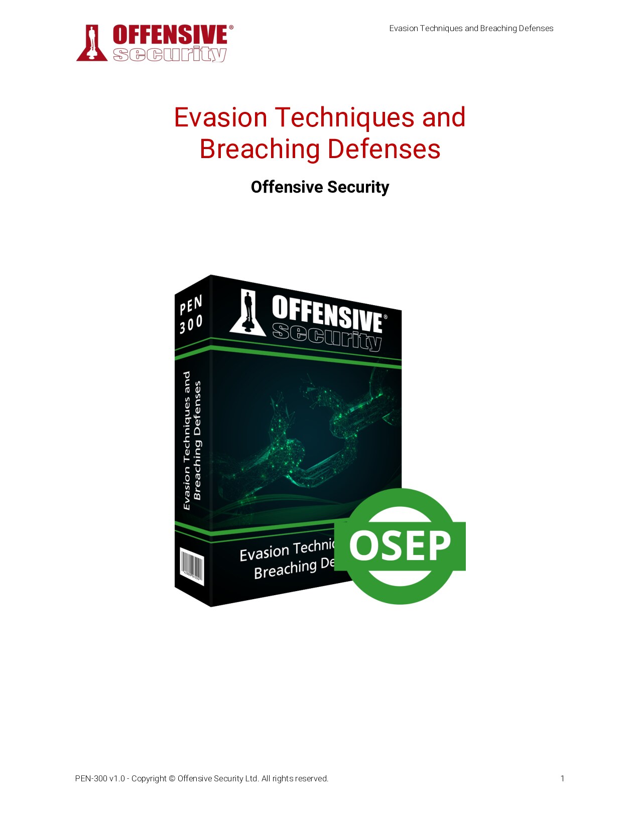 OSEP - PEN-300 - Evasion Techniques and Breaching Defenses (Offensive Security) (Z-Library)