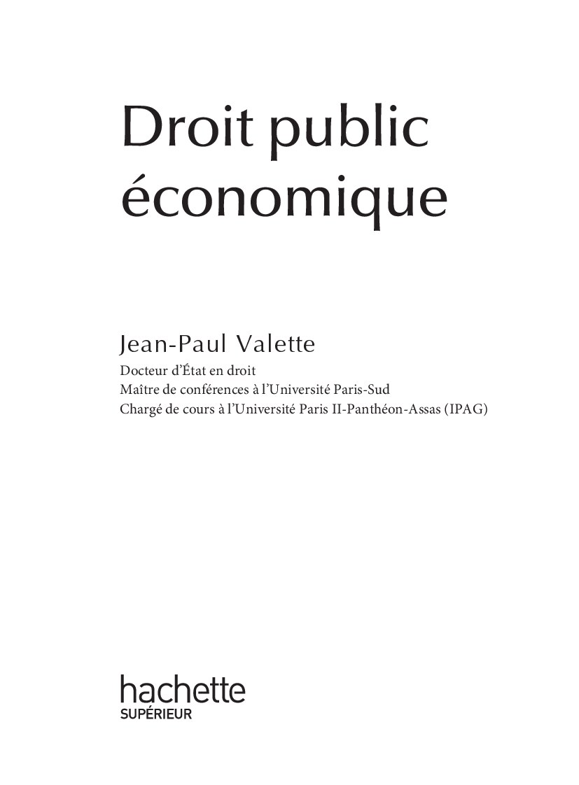 Droit public économique (Jean-Paul Valette) (Z-Library)