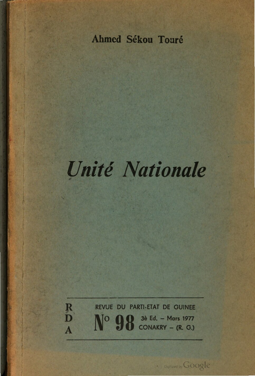 Unité nationale