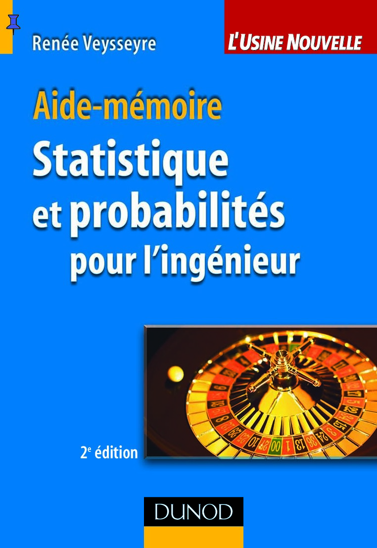 Aide mémoire de statique et probabilités pour l'ingénieur - 2ème édition