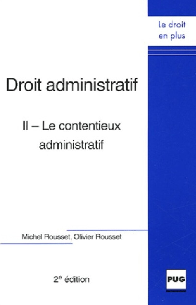 Droit administratif Ł Tome 2 (2e édition)