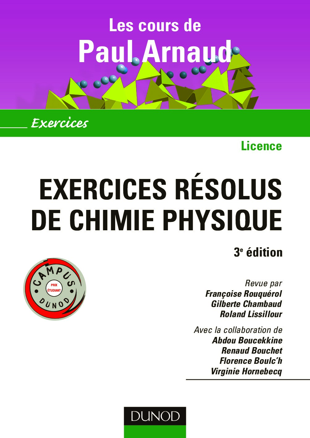 Exercices resolus de chimie physique