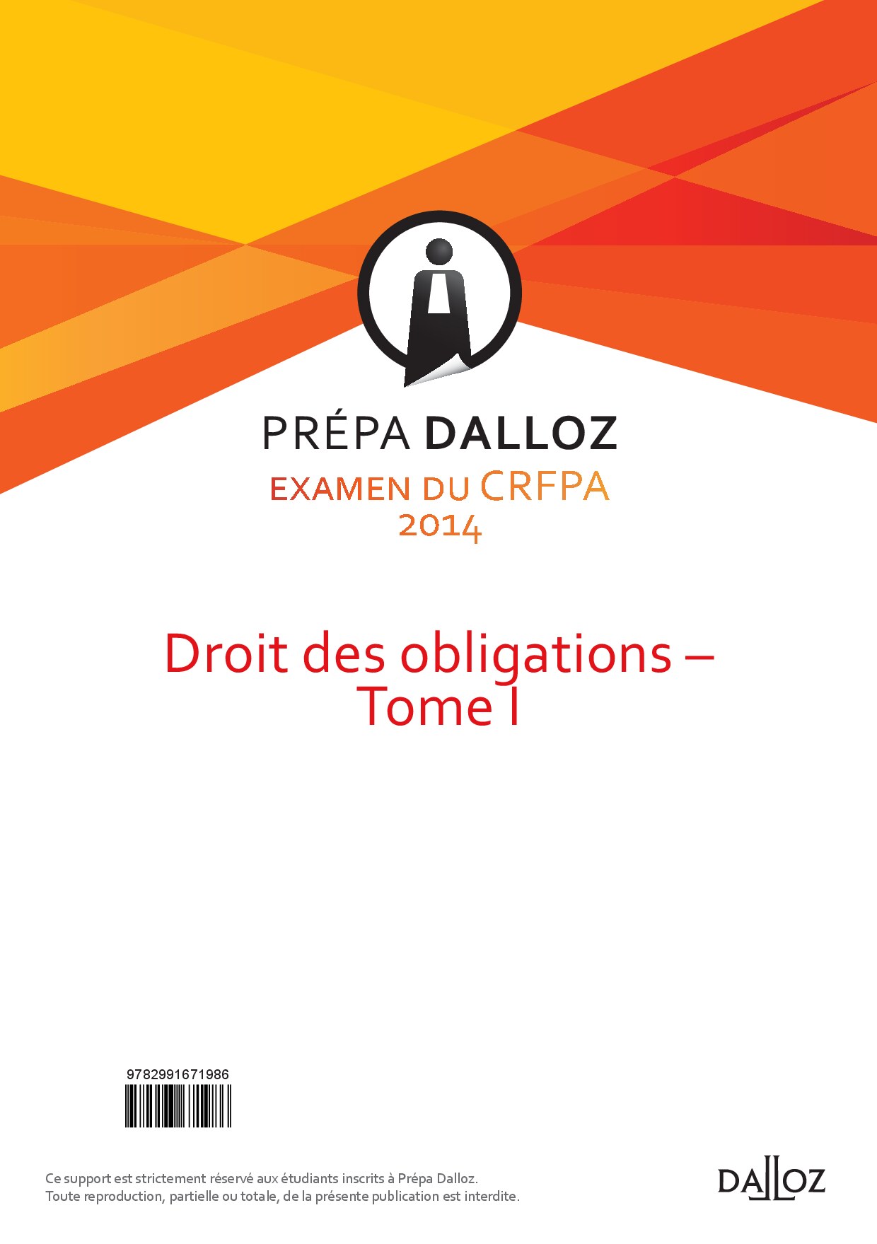 Extrait Droit des obligations 2014 - Tome 1.pdf