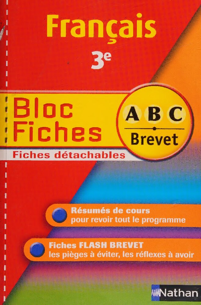 français ; 3ème