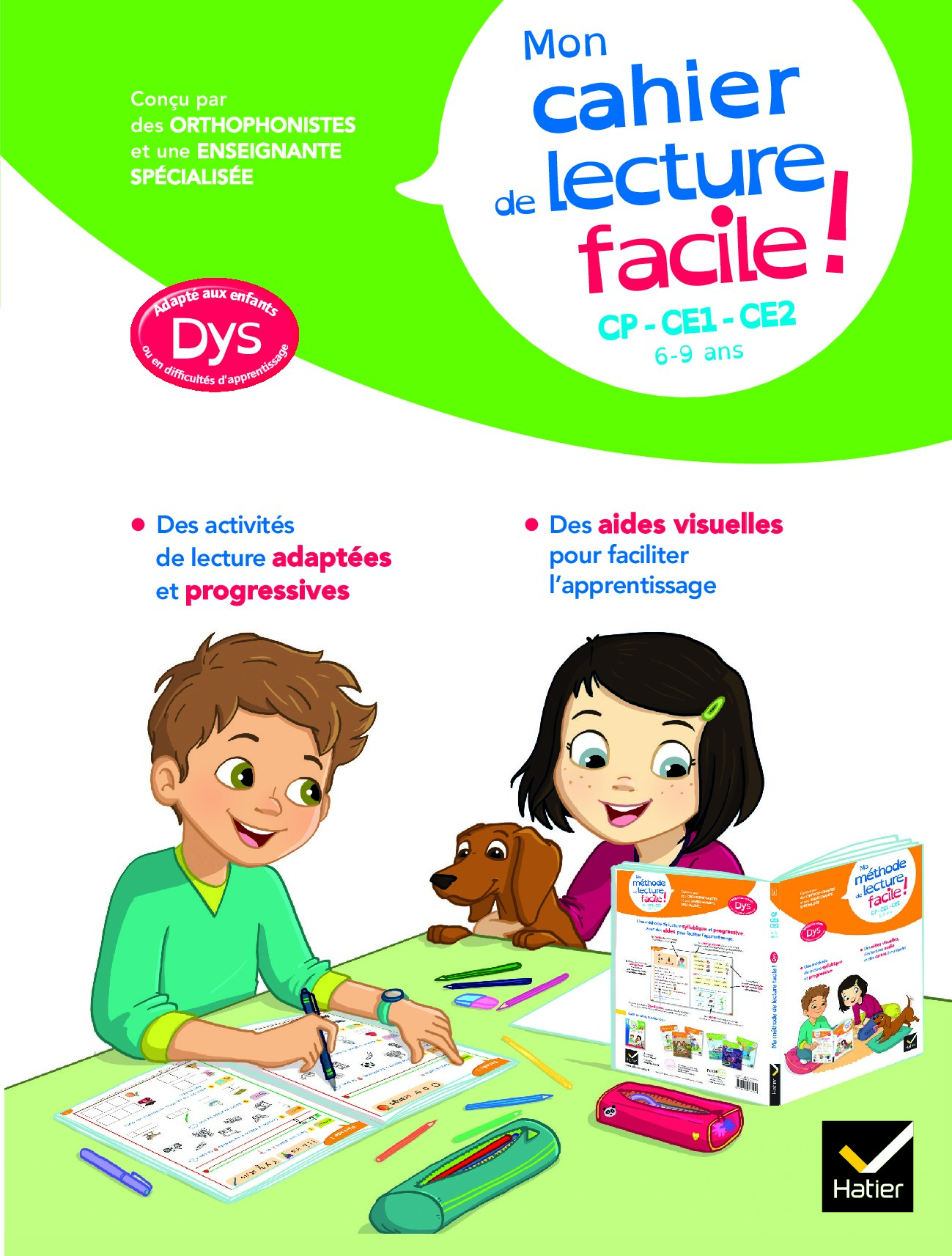 Mon cahier de lecture facile ! Dys