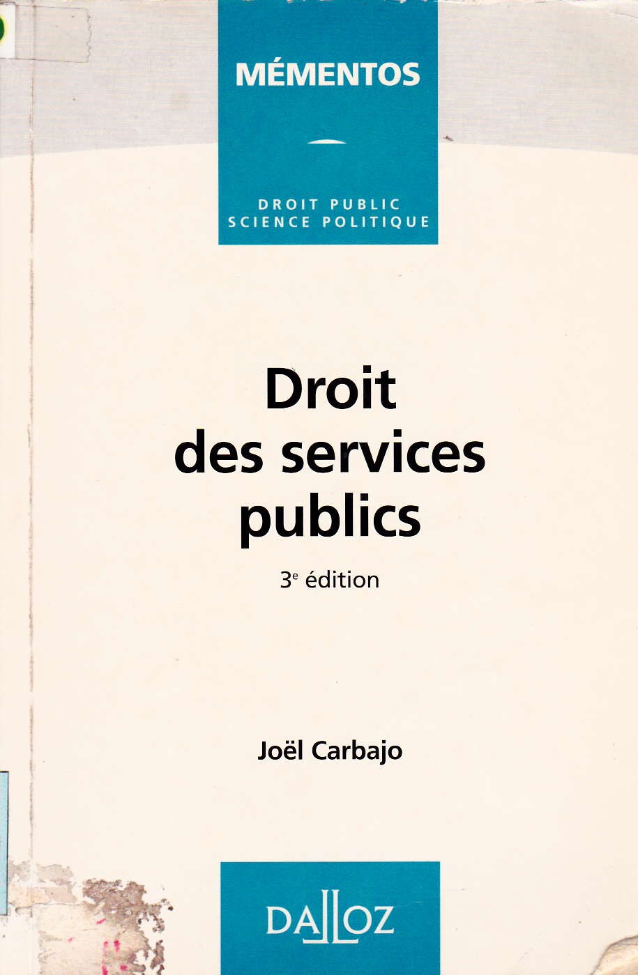 Droit des services publics