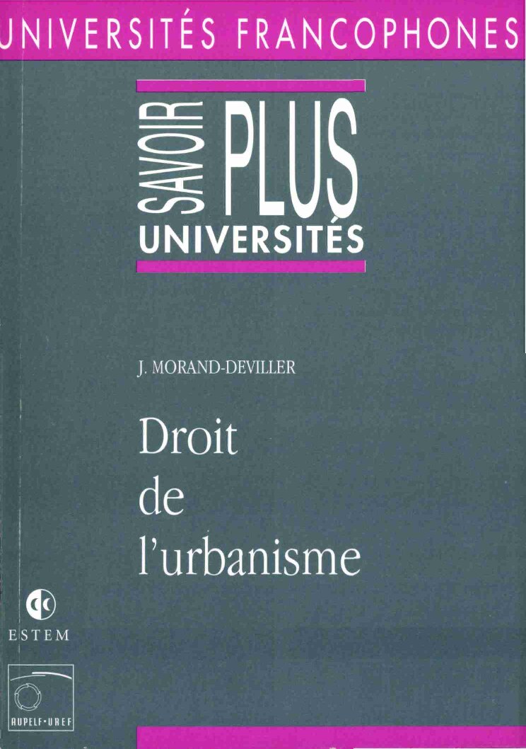 Droit de l'urbanisme