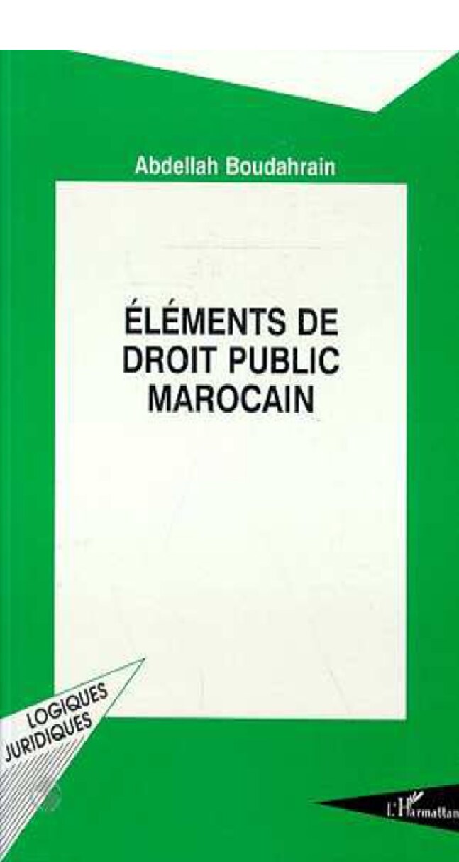 Elements de droit marocain